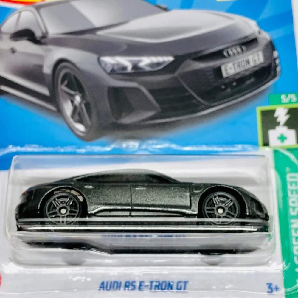 Hot Wheels Audi RS E-Tron GT 176/250 HW Green Speed 5/5 Gray‎ Metallic NIP 2022